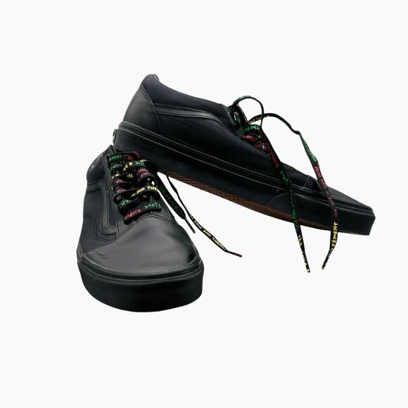 Vans X A Tribe‎ Called Quest Old Skool Black/Red Men’s Size 12 - Picture 1 of 10